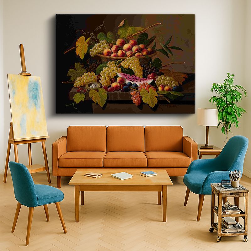 Ressam Kanvas Tablo 986